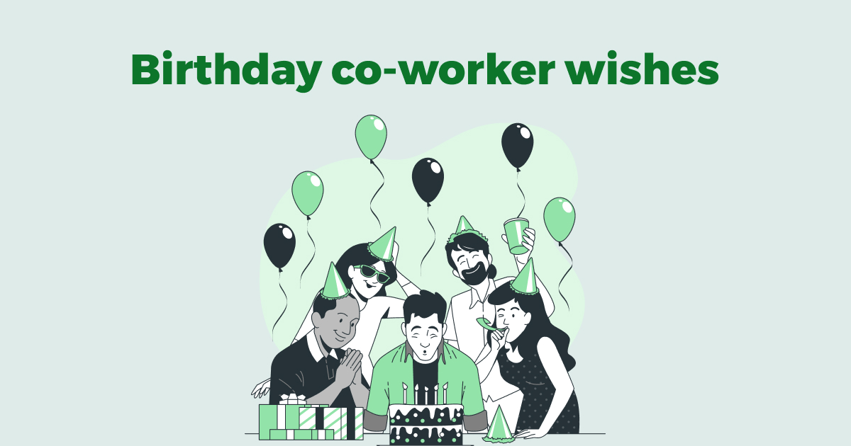 Birthday coworker wishes