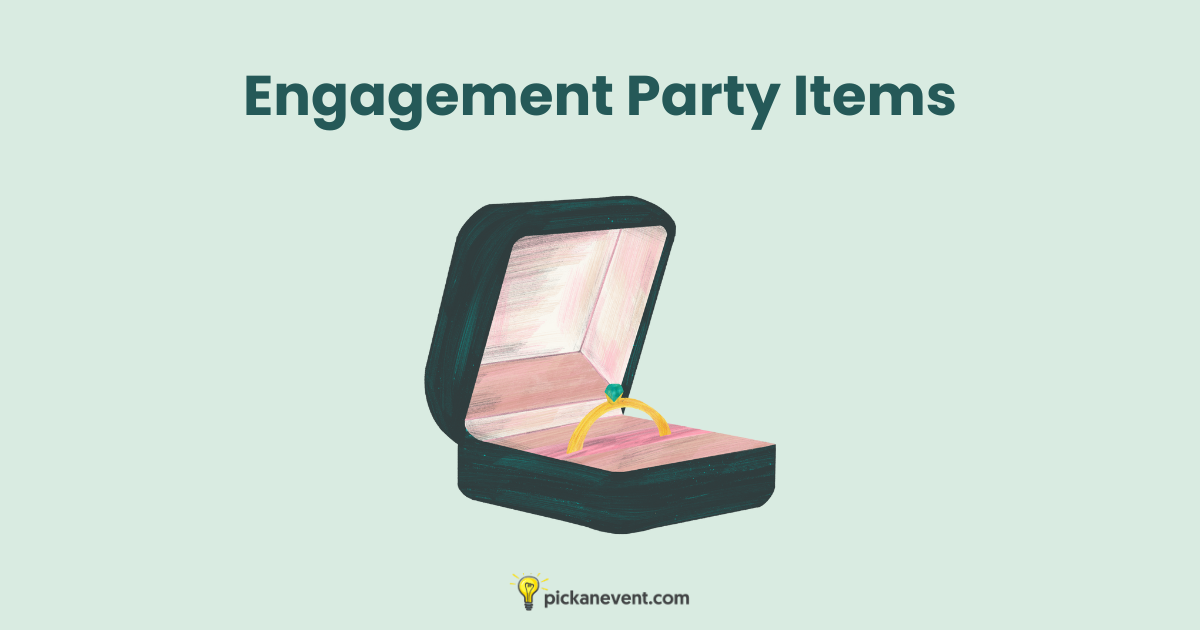 Engagement Party Items