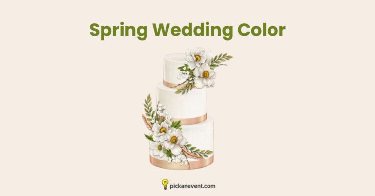 Wedding Colors For A Spring Wedding