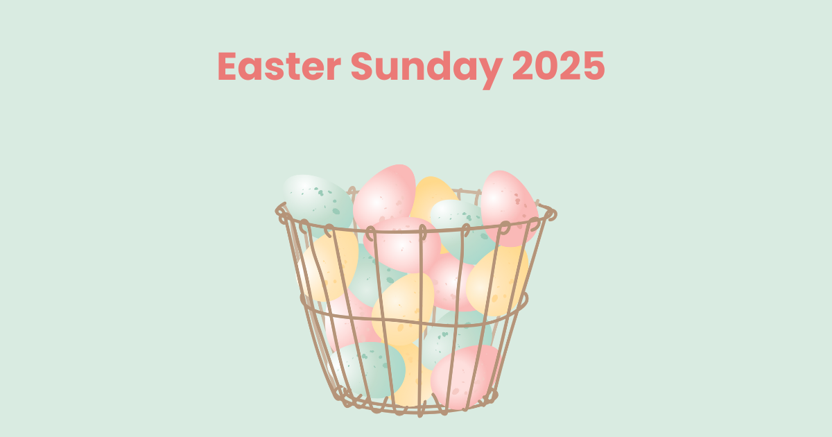 Easter Day 2025 Uk Dorthy Marion