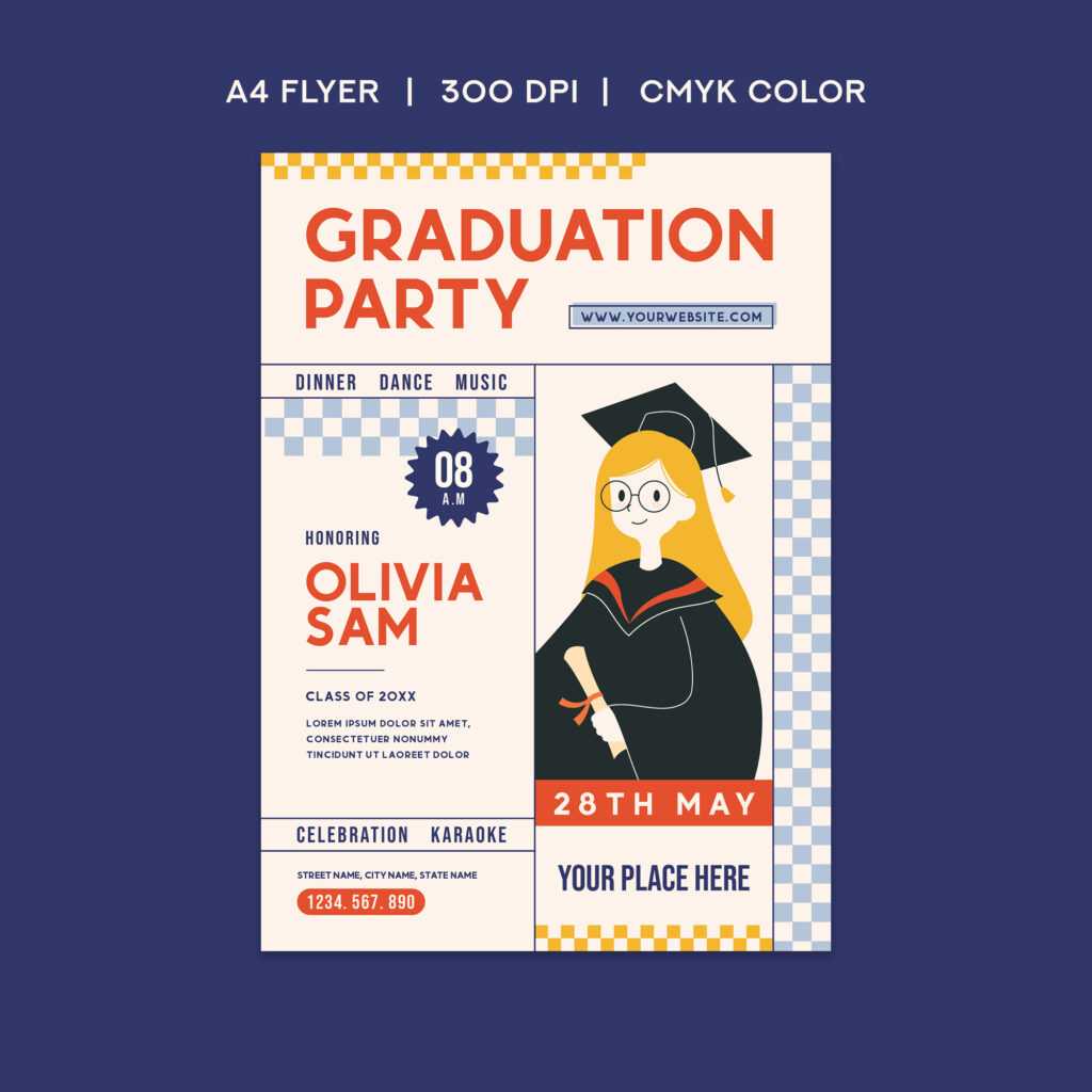 grad party announcements