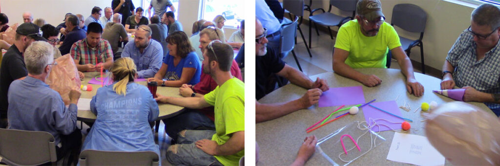 team building activities for small groups
